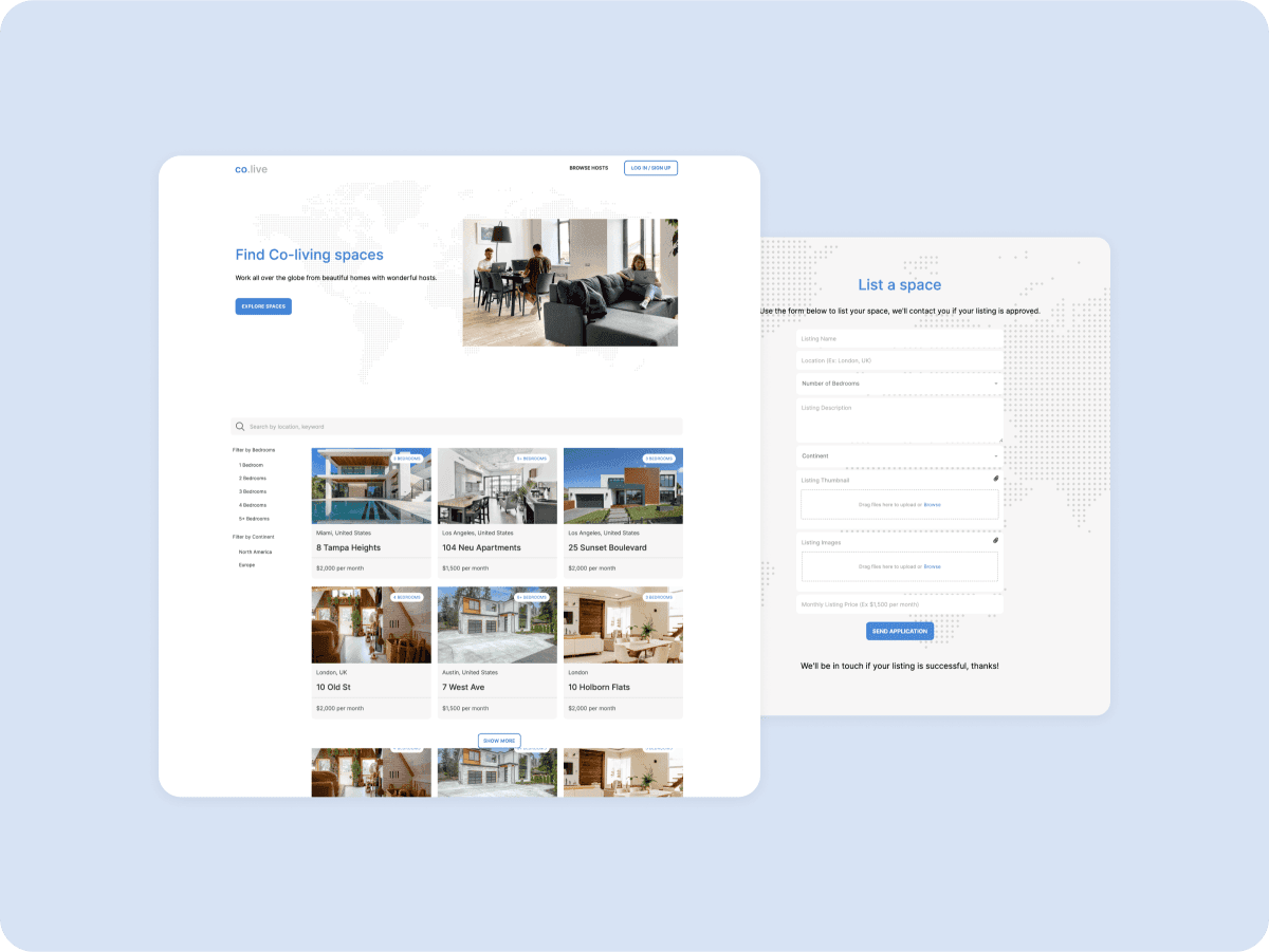 Property Rental Website