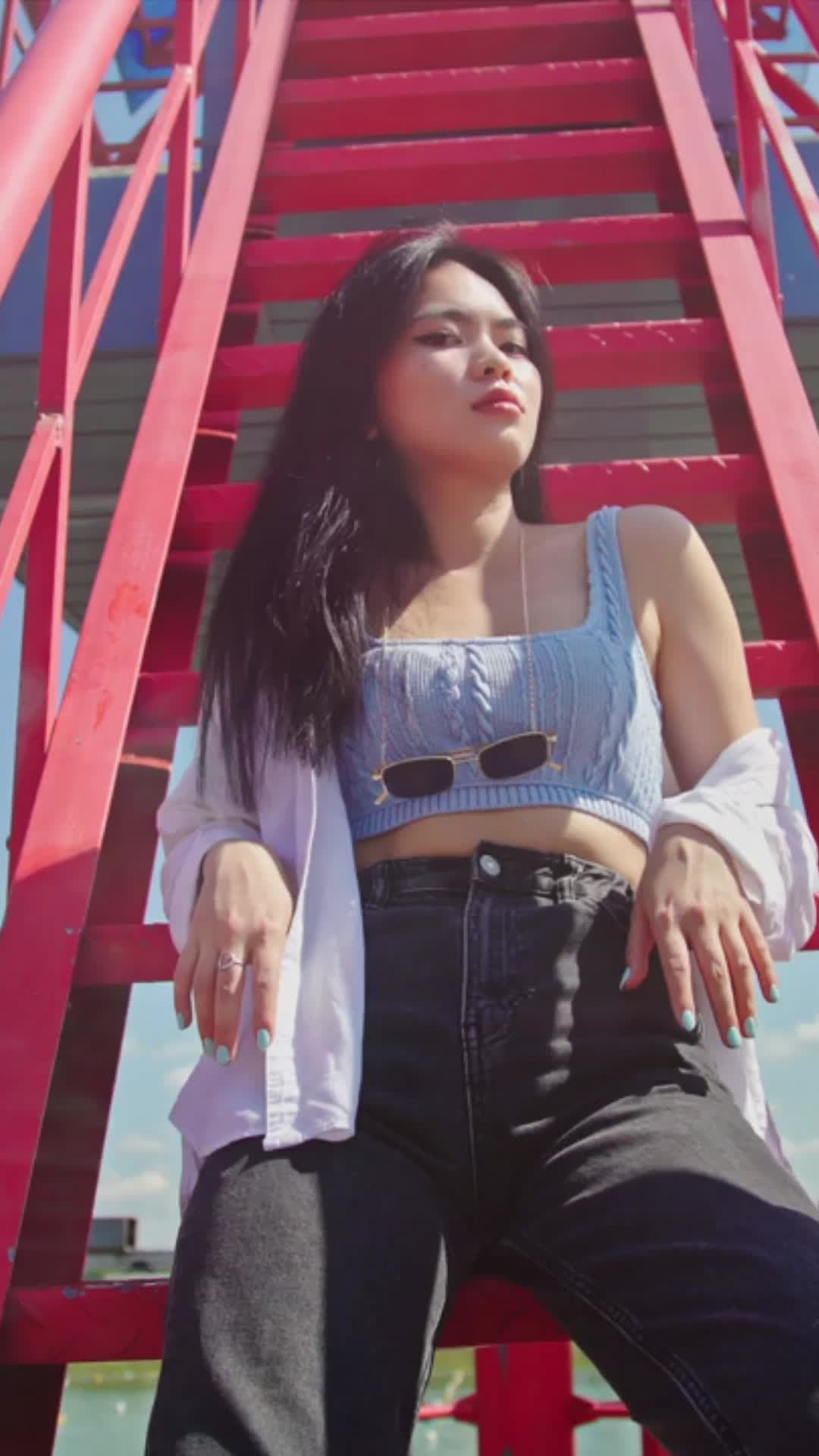 Outfit of the day reel video